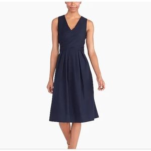 JCrew Factory Wrap-top shirtdress organic cotton